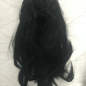 PRISCILLA Synthetic Long Black Hair Wig